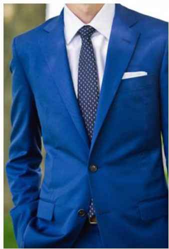 Abito Sposo Lapis Blue