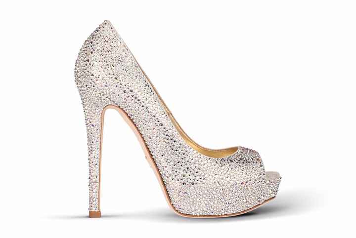 Scarpa gioiello open toe Swarovsky