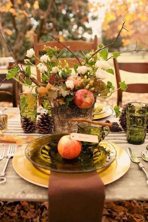 Mise en place autunnale