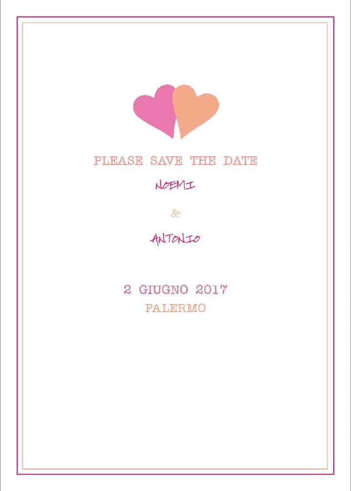 Save the date - 1