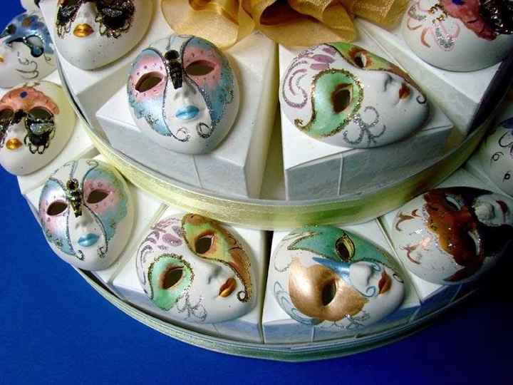 Bomboniere maschere
