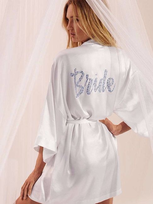 Vestaglia in seta Victoria's secret
