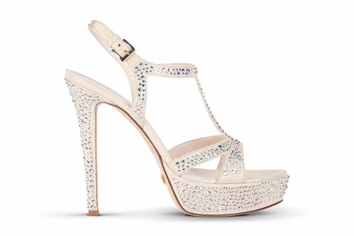 Sandalo gioiello con swarovsky