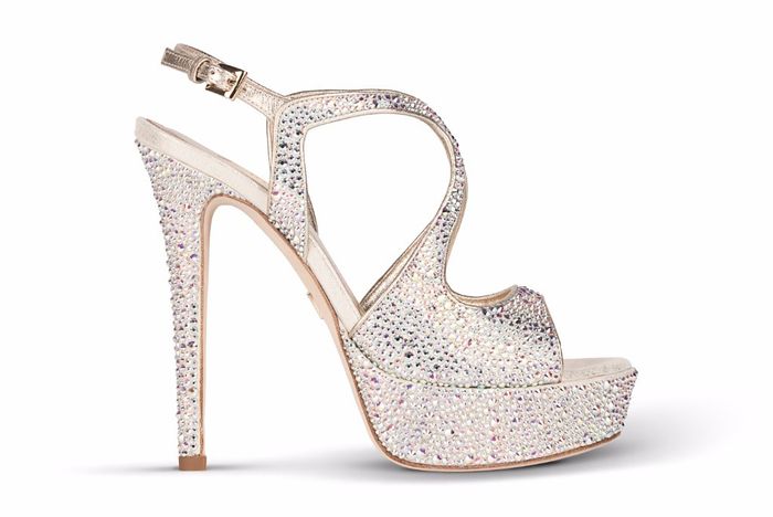 Sandalo gioiello con swarovsky