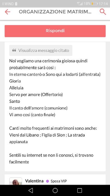  Scelta canti liturgici ⛪ - 1