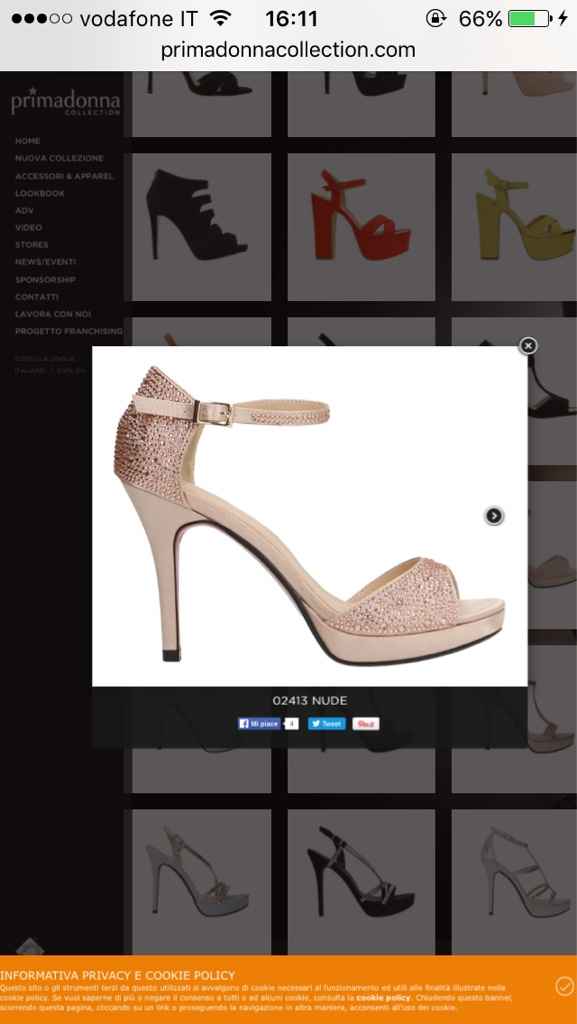 Scarpe sbrilluccicose - 1