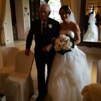 l'arrivo alla cerimomia