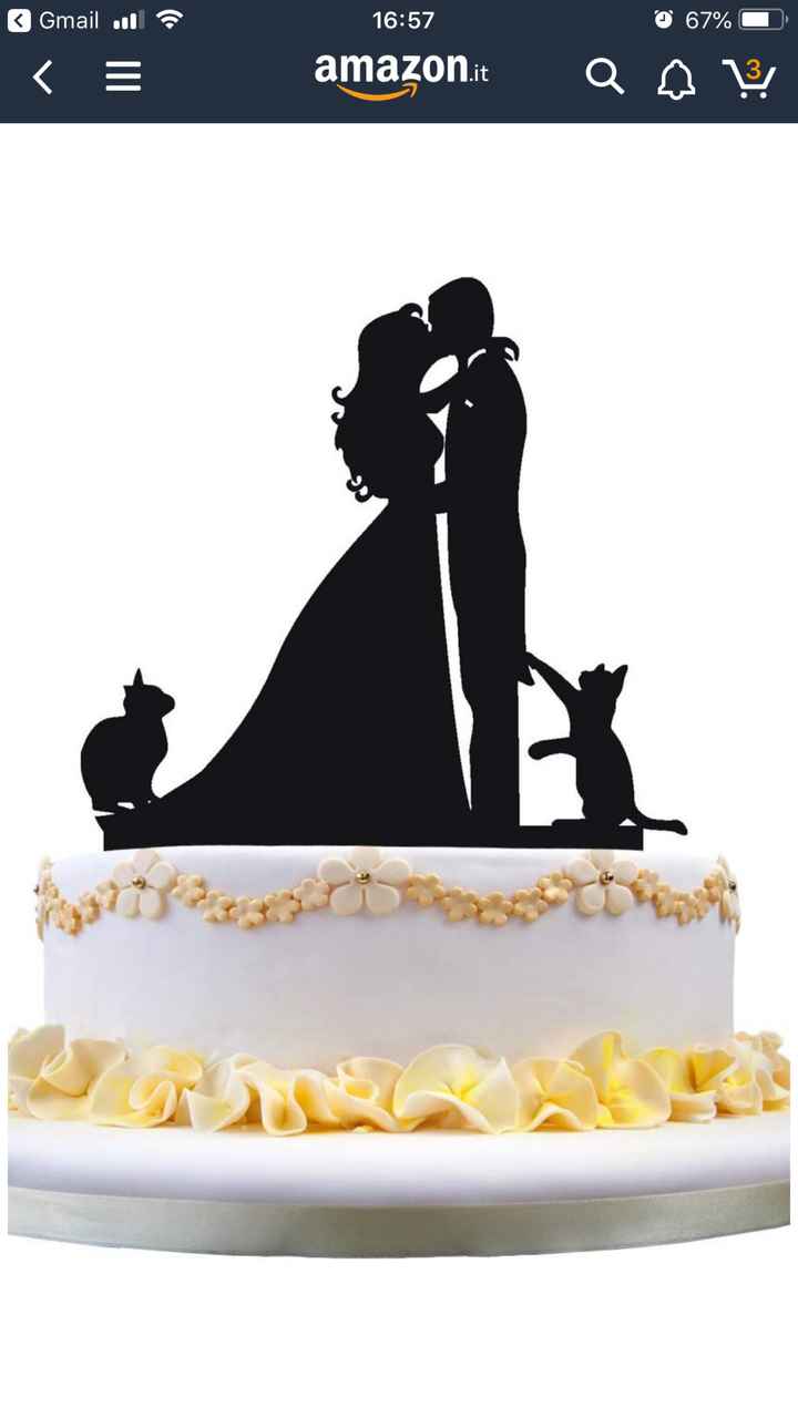 Scegli il cake topper che più ti piace - 1