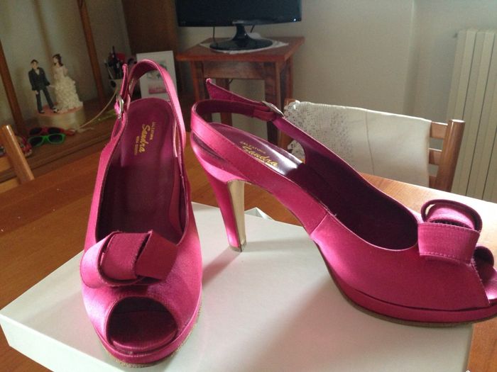 scarpe fucsia