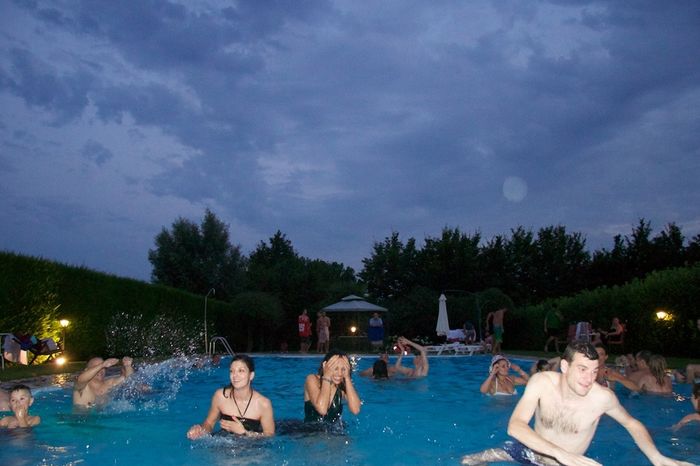 festa in piscina