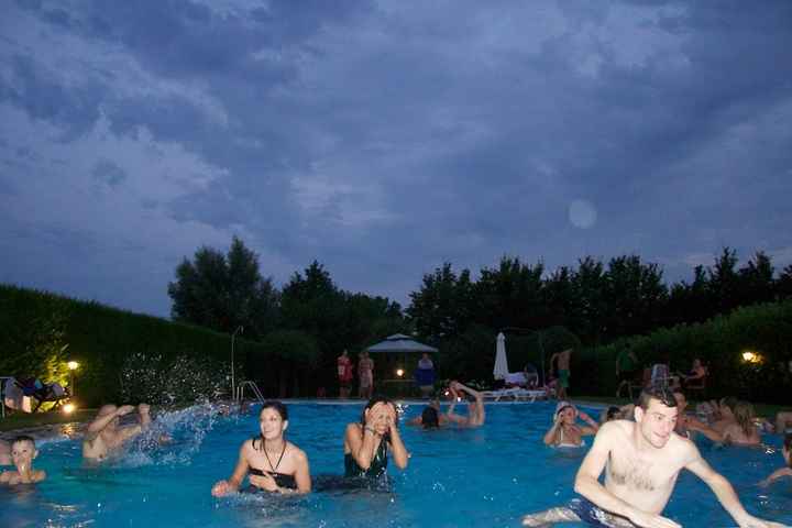 festa in piscina