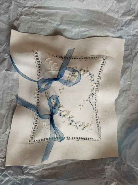 Cuscinetto porta fedi 3