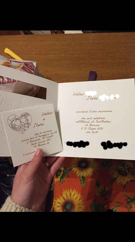 Arrivate le nostre partecipazioniiii - 1