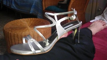 Le mie scarpe....sandali con swarosky - 2