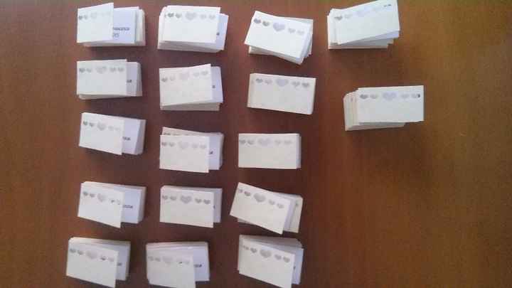 Bigliettini bomboniera