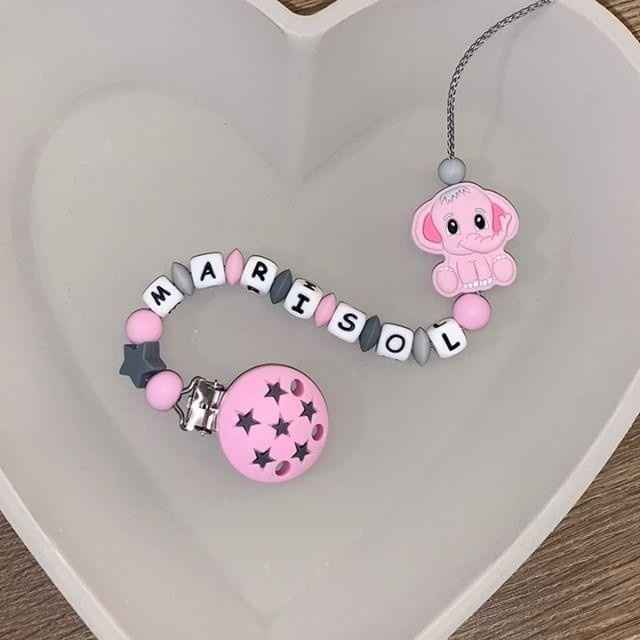 Catenella ciuccio con nome - 1