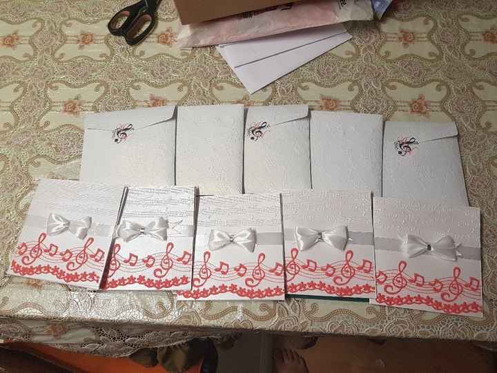 Ho finito i miei inviti 😍😍😍 - 1