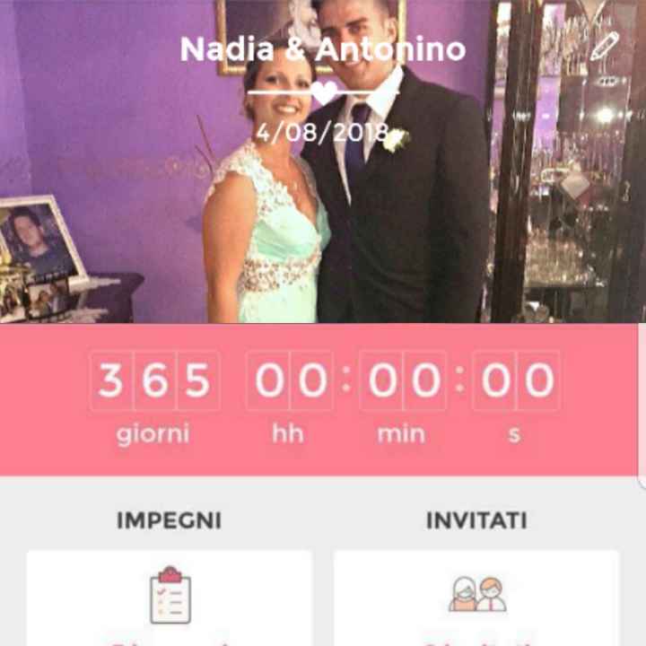 365 giorni al nostro si 👰❤🤵 - 1
