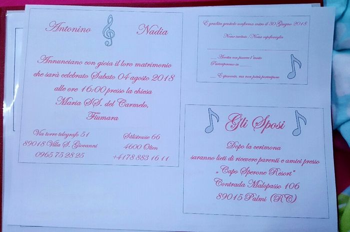 Partecipazioni conferme - 1