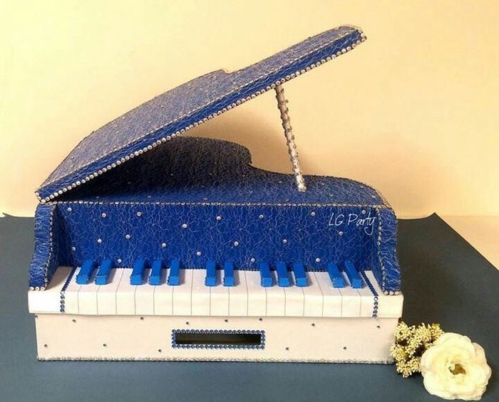 Idee scatola porta buste, no torta!! - 1