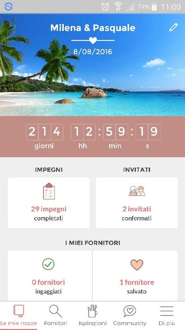 Come avete personalizzato l'app? - 1