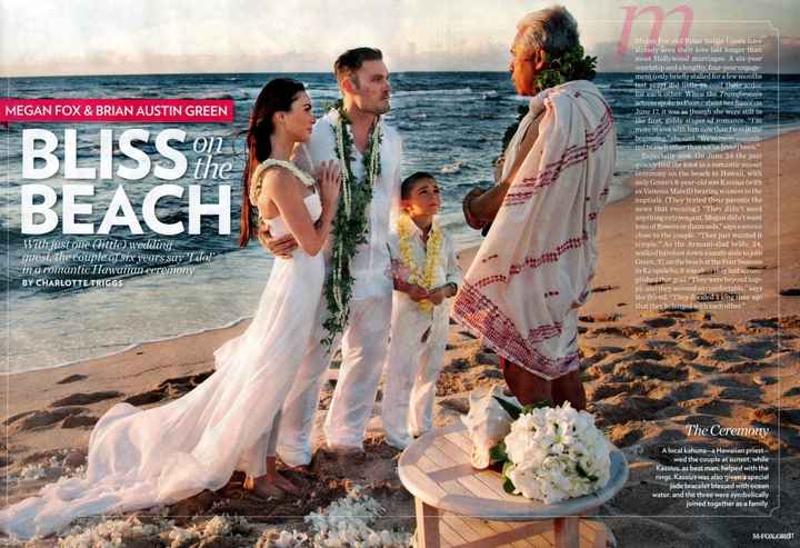 Matrimonio Megan fox