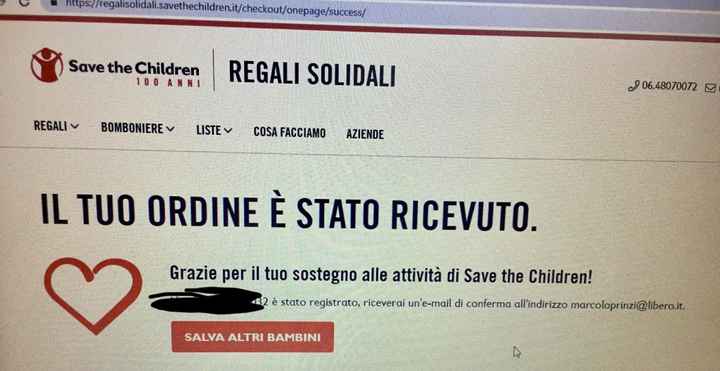 Bomboniera solidale - 1