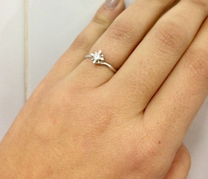Anello di fidanzamento? Diamo il via alle foto più brillanti del 2018! =d 3