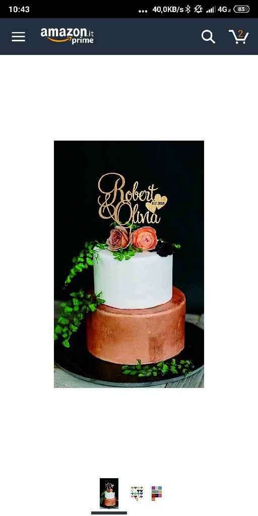 Cake Topper - quale scegliere? - 2