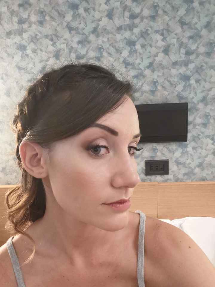 Prima prova trucco e acconciatura - 4