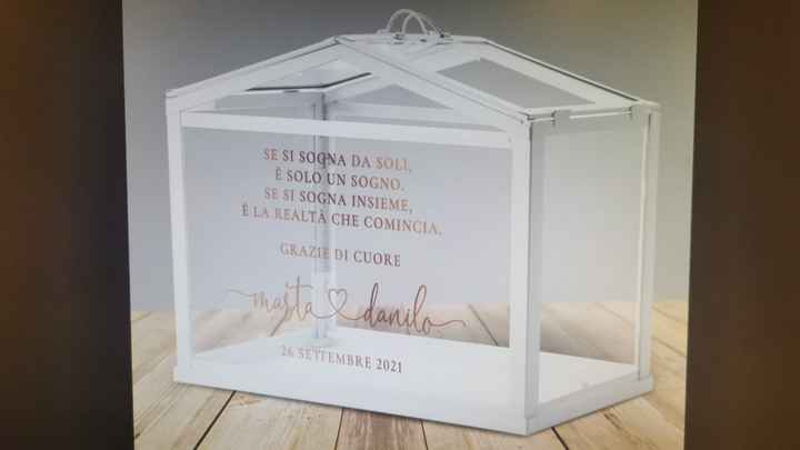 Porta buste finito 🤩🥳 - 1