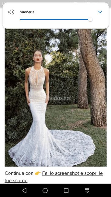 Fai lo screenshot e scopri il tuo abito da sposa - 1