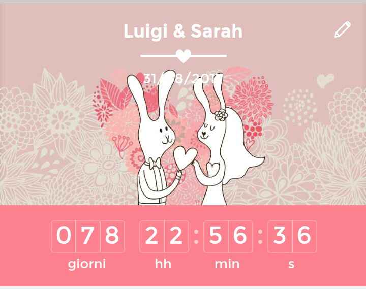 Condividete la data delle vostre nozze - 1