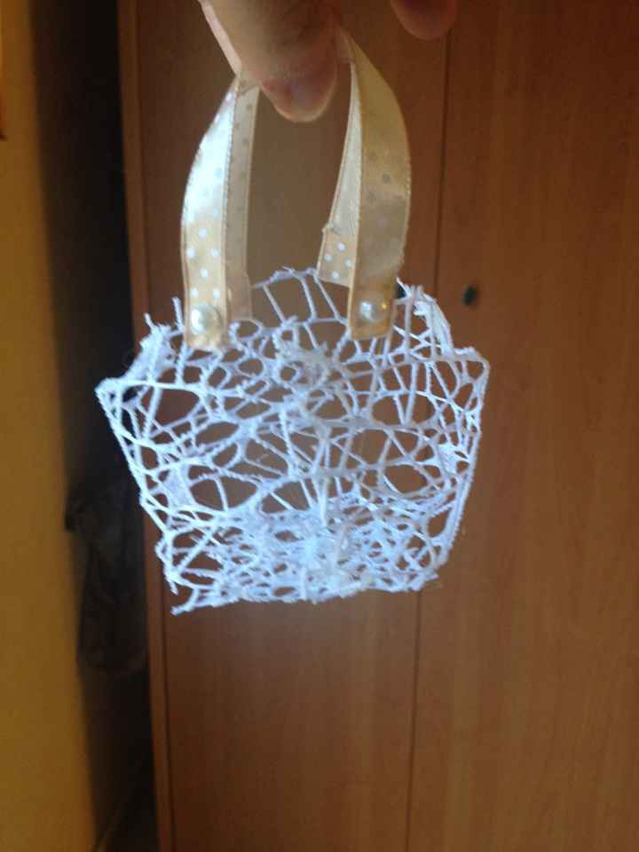 Borsette confettata e segnaposti che - 1