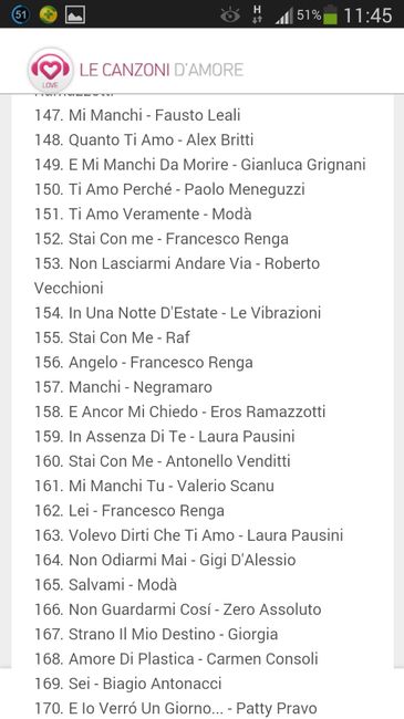 Canzoni d'amore - 11