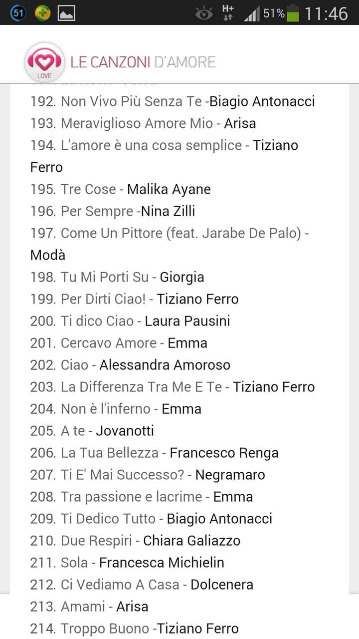 Canzoni d'amore - 13