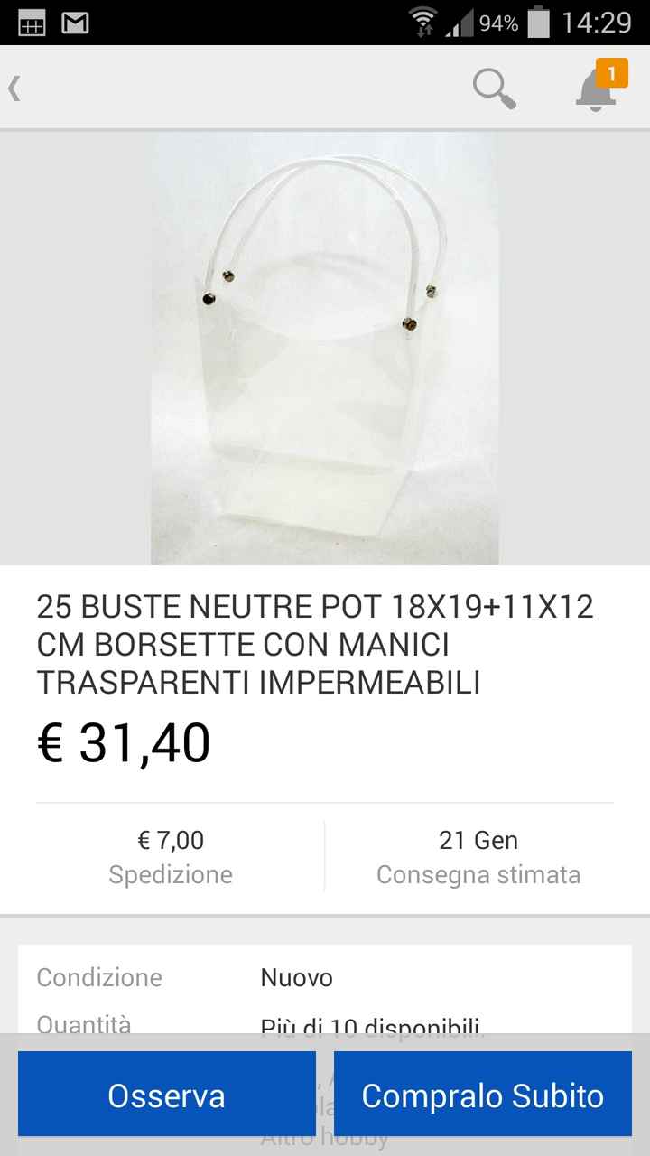 Help sacchetti per bomboniere piante grasse - 1