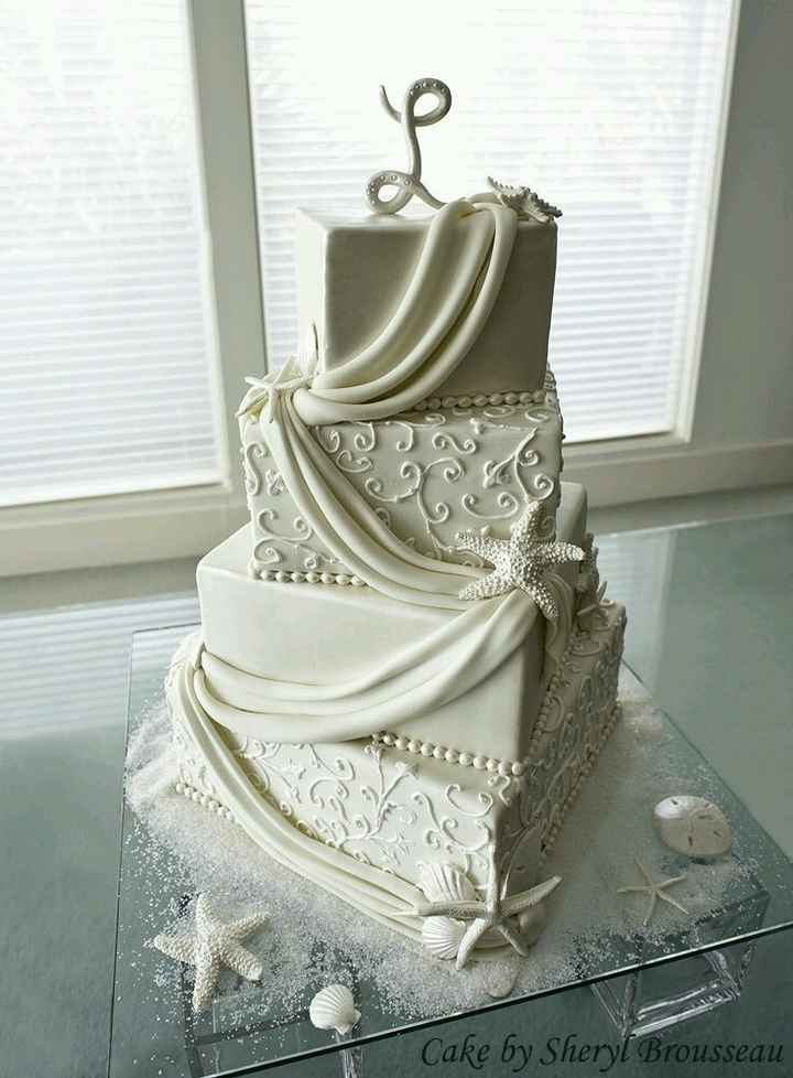 Idee torta tiffany tema mare - 6