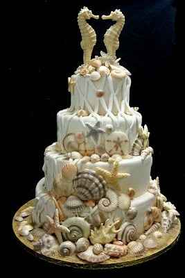 Idee torta tiffany tema mare - 12