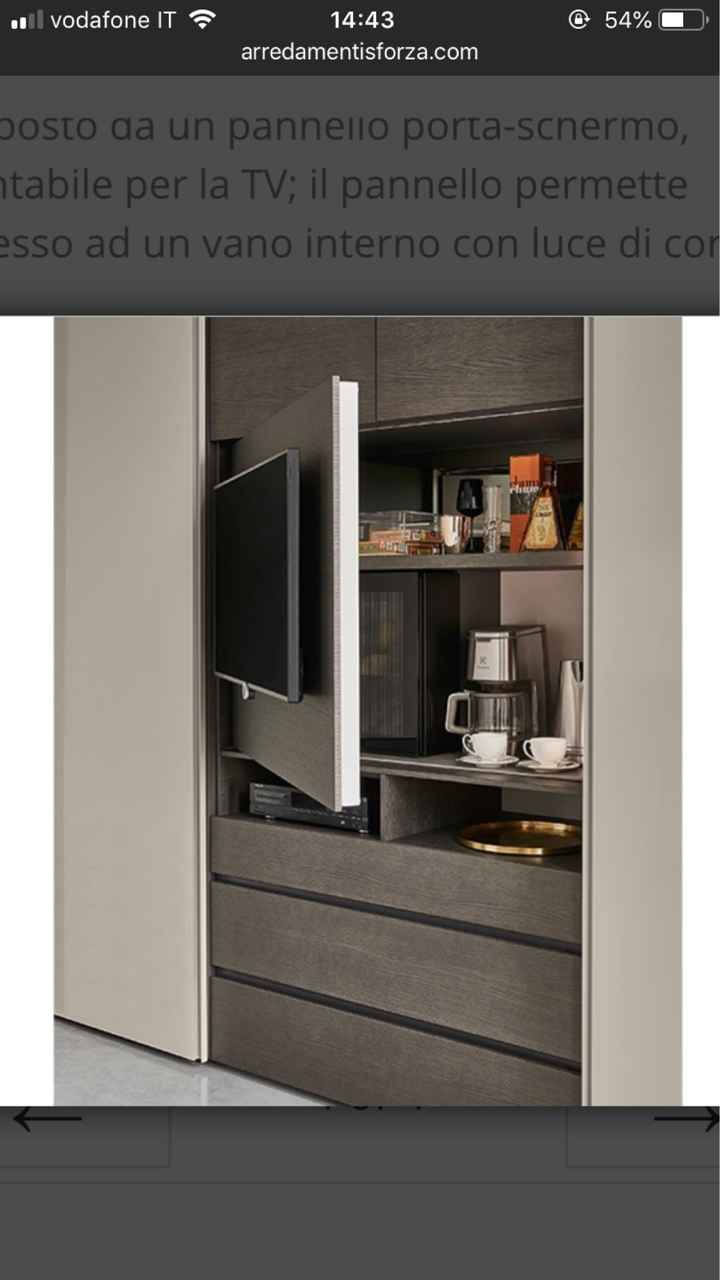 Armadio con tv - 1