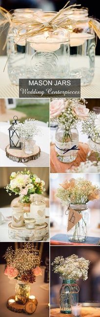 Centrotavola country chic