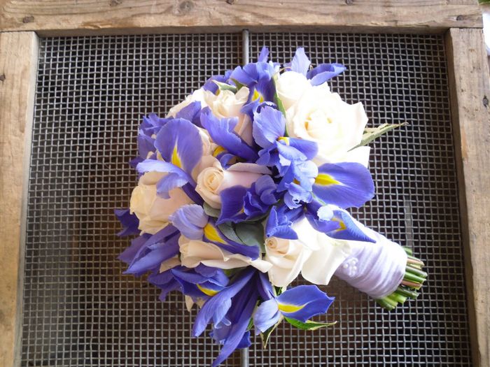 Bouquet lilla e bianco - 1