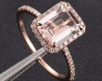 Morganite e oro rosa