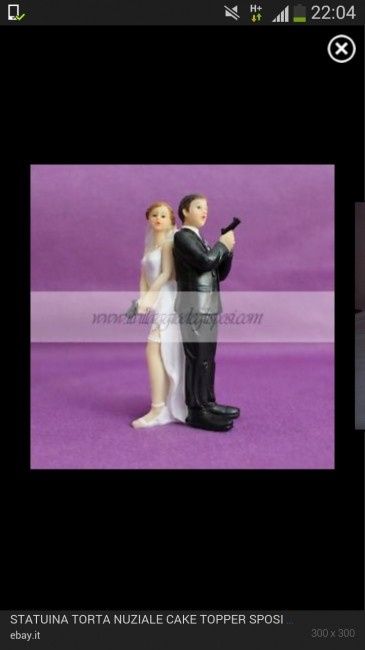 Indecisione per il cake topper - 1