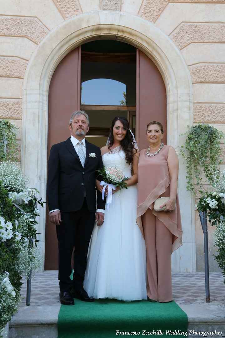 i miei genitori super emozionati