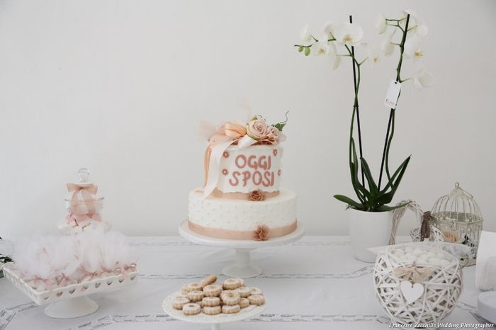 il tavolo a casa della sposa