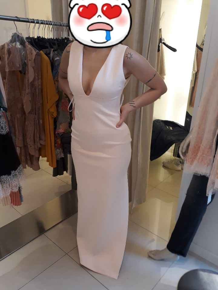 Vestito sorella e testimone - 1