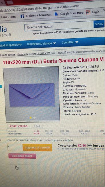  Buste partecipazioni - 1