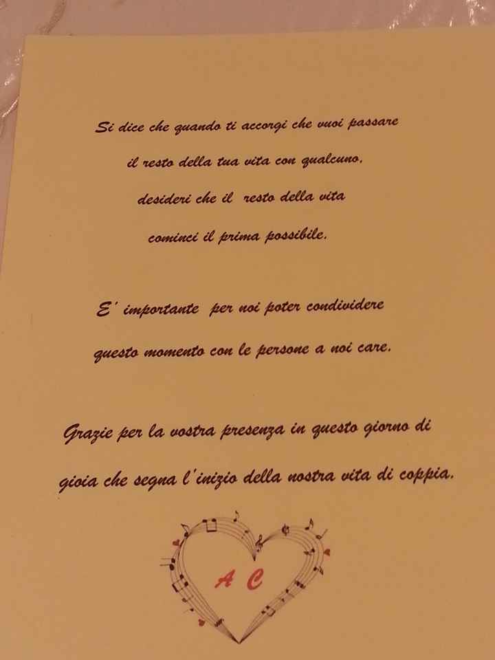Ringraziamento. ... - 1