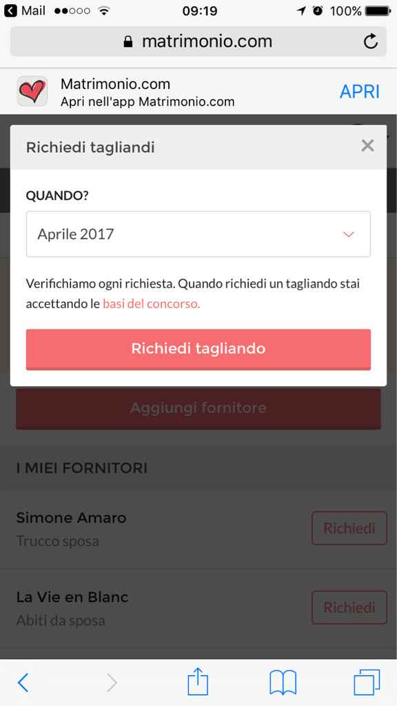 Info richiesta tagliandi - 1